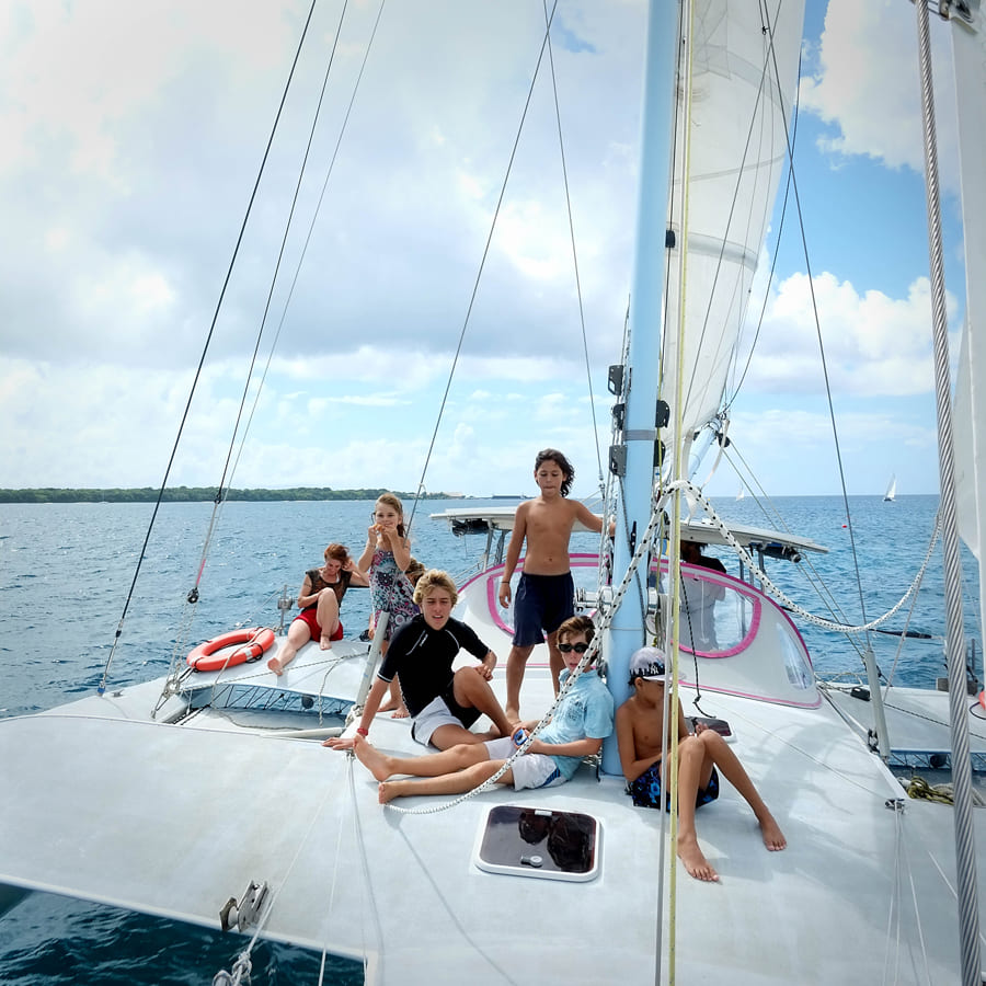 Mãe Nómada - Crianças no veleiro